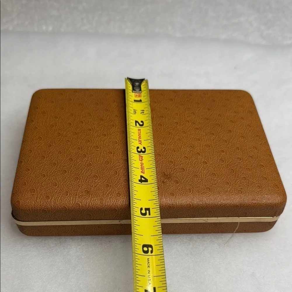Vintage Brown Jewelry Box
